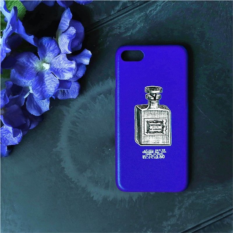 iPhone系列 高雅复古香水瓶手机壳 /保护套 - 手机壳/手机套 - 塑料 蓝色