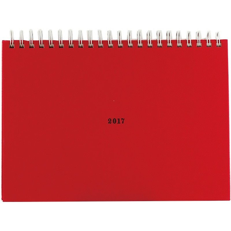 【LABCLIP】SKETCH DIARY 2017系列/A5月间绘本手帐-红(帆布)1712K01-RD - 笔记本/手帐 - 纸 