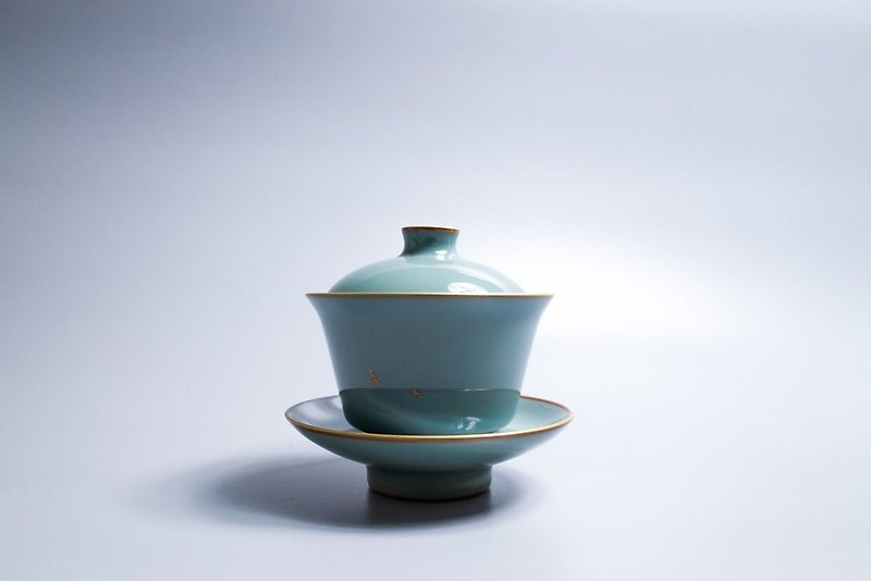 自慢堂 青瓷如意奉杯(小) - 茶具/茶杯 - 瓷 