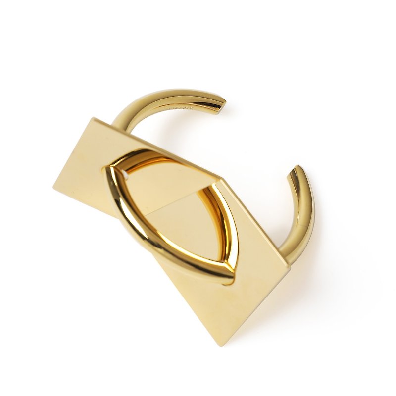TRAVERSAL 金色 镜面手镯 - 手链/手环 - 其他金属 金色