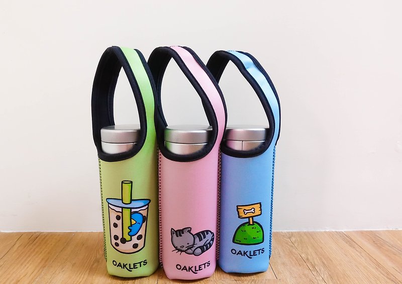 Oaklets 环保保温瓶/随行杯提袋 - 随行杯提袋/水壶袋 - 聚酯纤维 