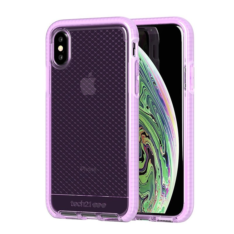 英国Tech 21 EVO CHECK防撞保护壳-iPhone Xs Max(5056234705704) - 手机壳/手机套 - 硅胶 紫色