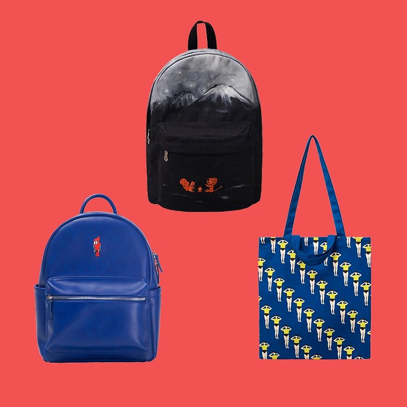 Goody Bag－週年慶福袋 後背包環保袋 - 后背包/双肩包 - 其他材质 