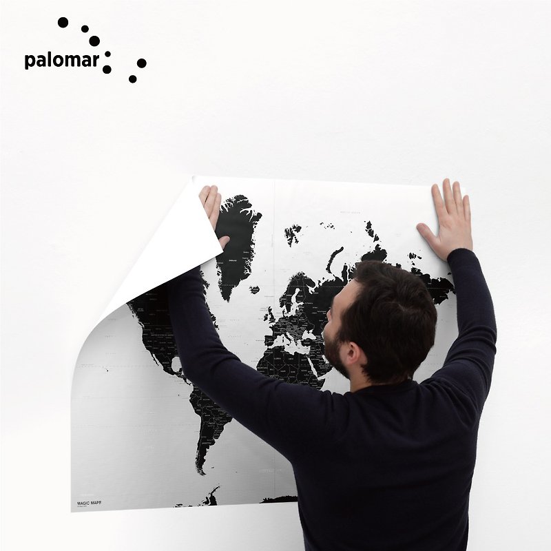 Palomar│Magic Maps - 墙贴/壁贴 - 其他材质 黑色