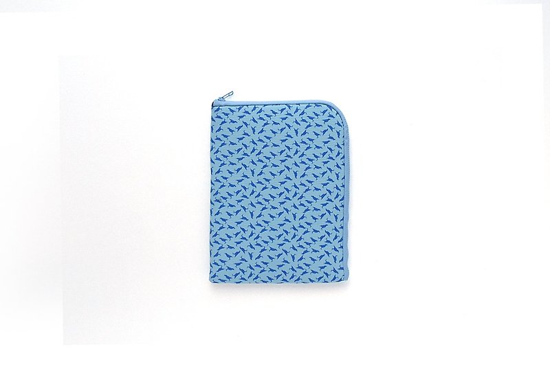 iPad收纳包/台湾八哥4号/蔚蓝色 - 平板/电脑保护壳 - 棉．麻 