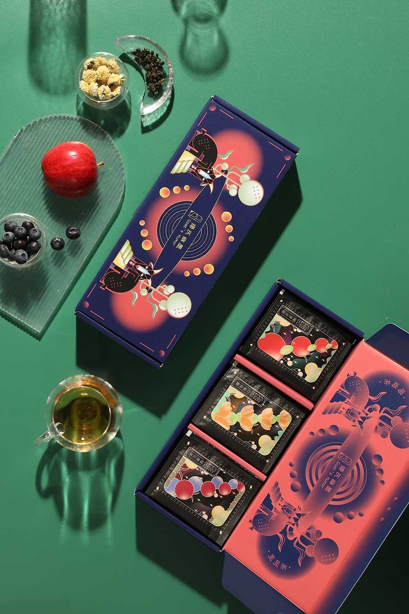 春节礼盒【扬氏幽墨】果茶列队 年节礼盒 - 茶 - 其他材质 