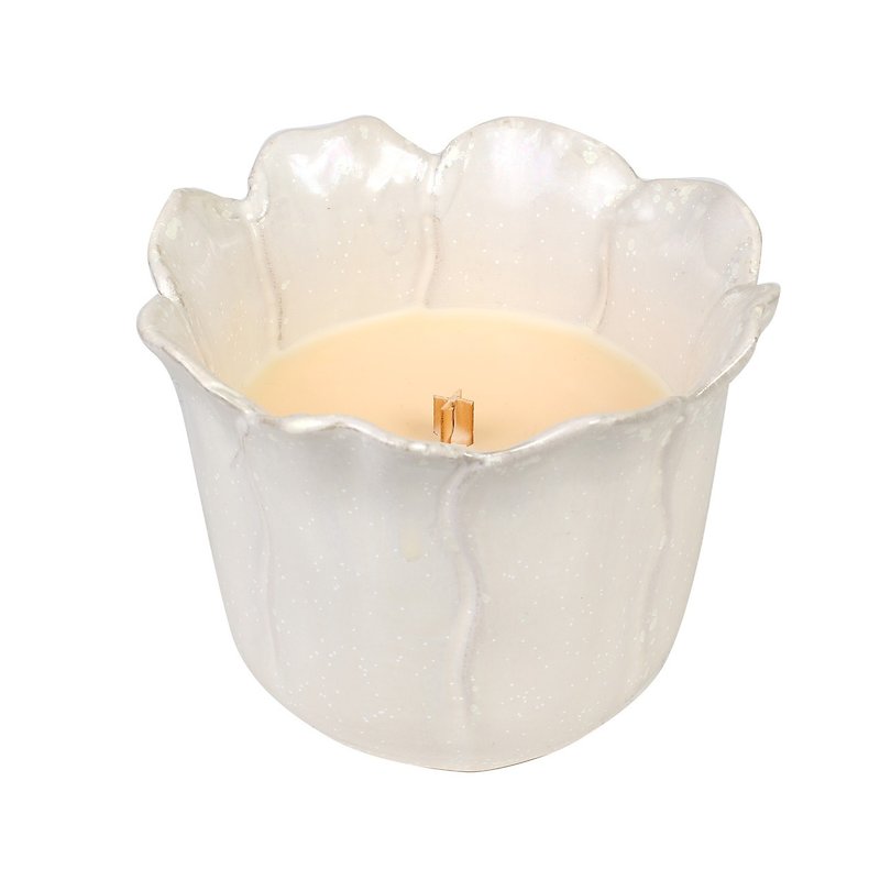 WW 6oz. 植物系陶瓷杯 - 金银花 - 蜡烛/烛台 - 其他材质 黄色