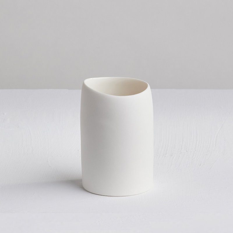 【3,co】水波水杯 - 白 - 茶具/茶杯 - 瓷 白色