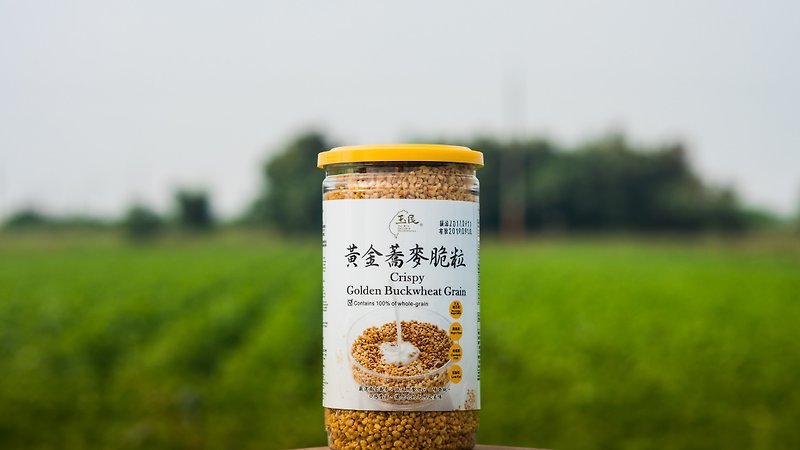 【纯粹x单纯】黄金荞麦脆粒(酥脆| 无调味 | 单纯的味道) - 谷物麦片 - 新鲜食材 黄色