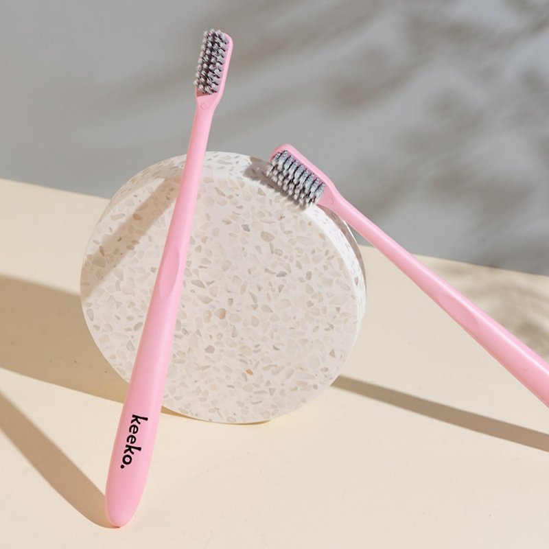 黑炭牙刷 - 牙刷/口腔清洁 - 环保材料 粉红色