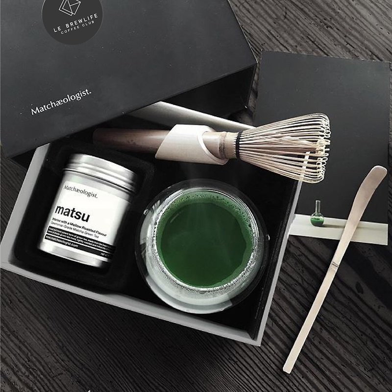 |京都抹茶礼盒| Le Brewlife X Matchaeologist–当代茗茶艺术组 - 茶 - 新鲜食材 绿色