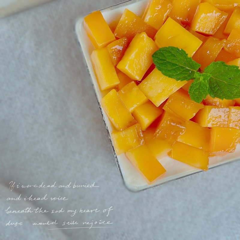 【季节限定】芒果优格奶酪蛋糕盒子 - 蛋糕/甜点 - 新鲜食材 