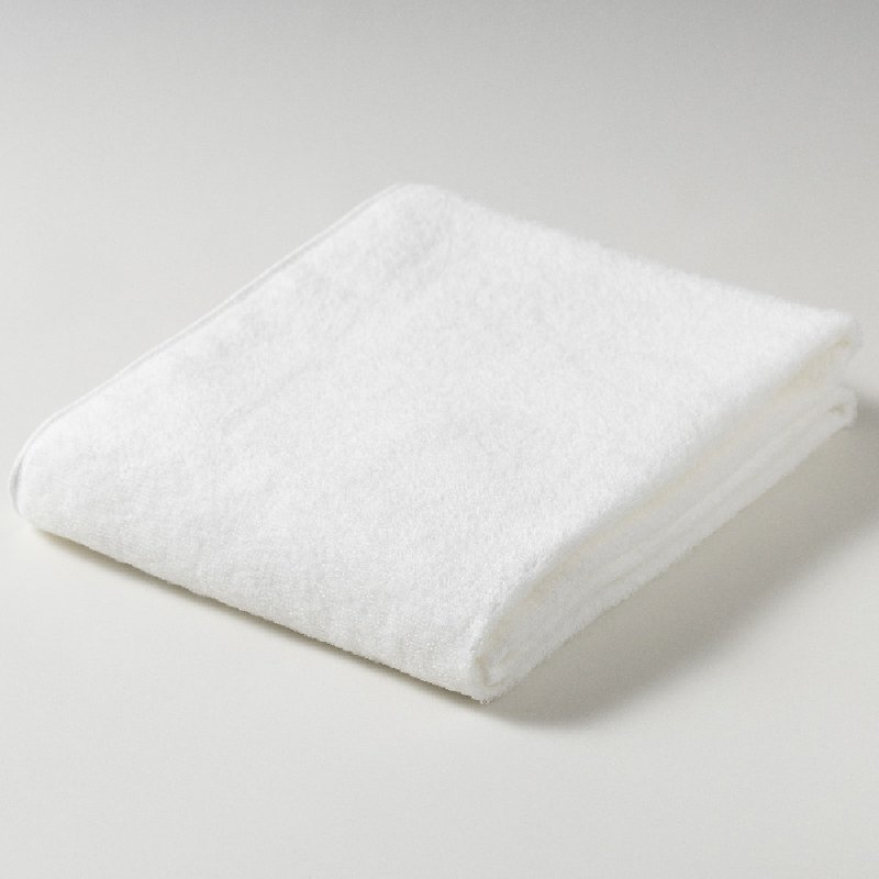 Hacoon 白云 敏感肌适用超纤柔浴用毛巾 - 毛巾浴巾 - 棉．麻 白色