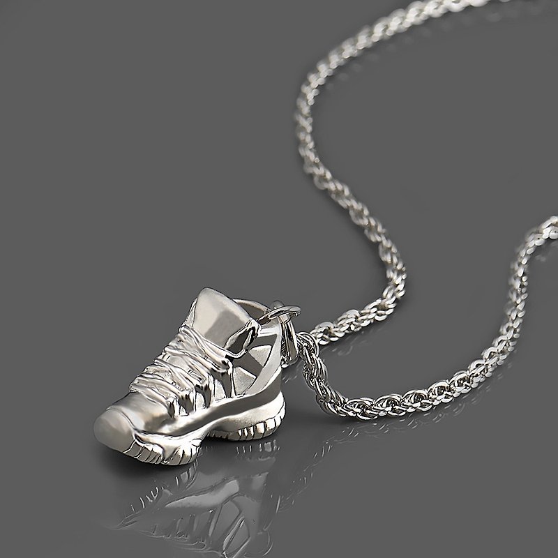 球鞋项链 - 项链 - 其他金属 银色