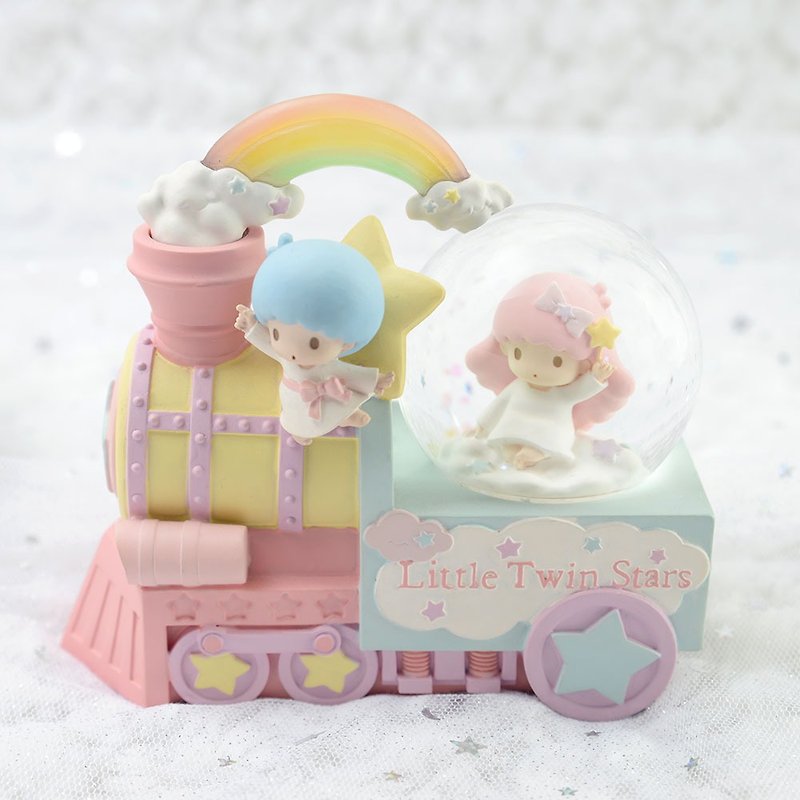 Little Twin Stars 梦想火车 水晶球音乐盒 KIKILALA生日圣诞交换 - 摆饰 - 玻璃 