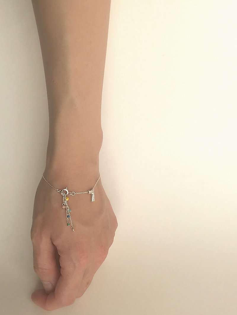 7th Anniversary Bracelet - 手链/手环 - 纯银 银色