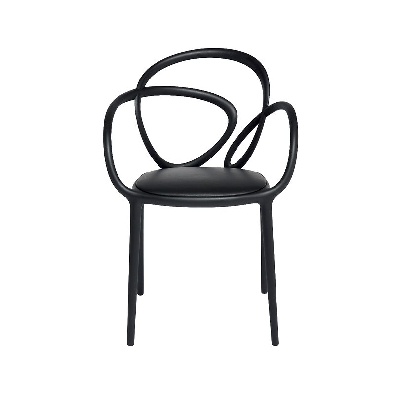【qeeboo tw】qeeboo  无限循环 单椅 MOMA收藏 单椅 椅垫款 现货 - 椅子/沙发 - 塑料 