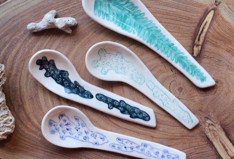 海洋汤匙 § 陶瓷器皿 - 花瓶/陶器 - 其他材质 蓝色