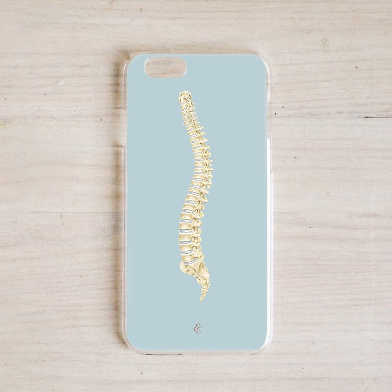 脊椎骨头定制手机壳 医学科学礼物iphone samsung sony google等 - 手机壳/手机套 - 塑料 