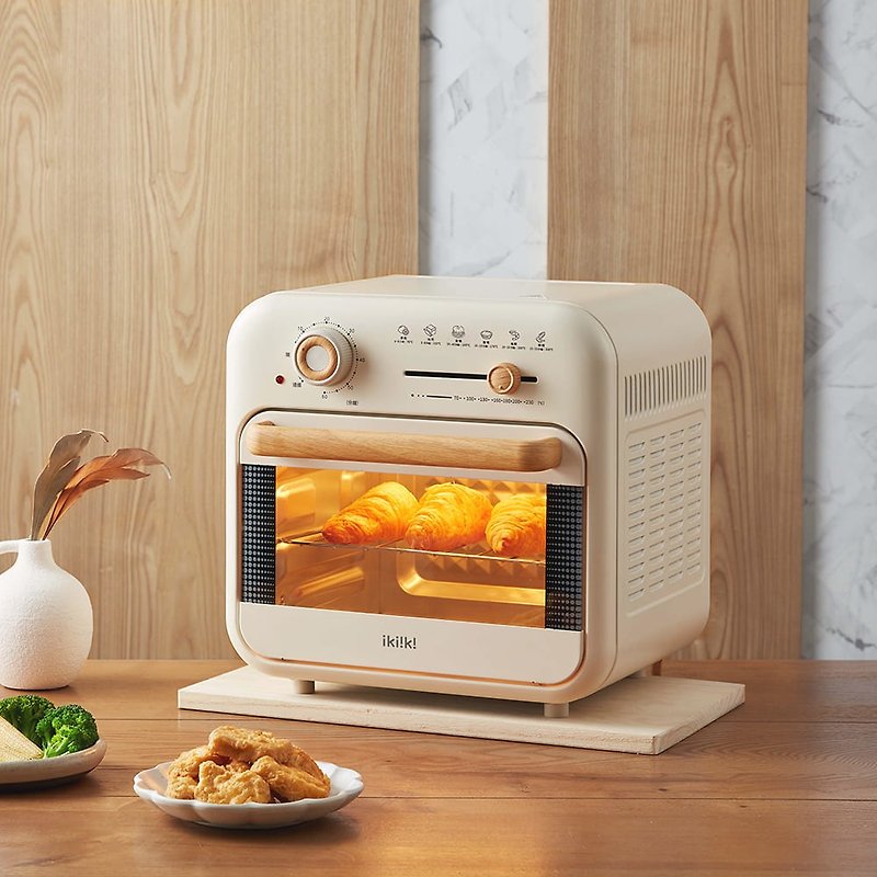 【ikiiki伊崎】和风气炸烤箱 - 厨房家电 - 其他材质 白色