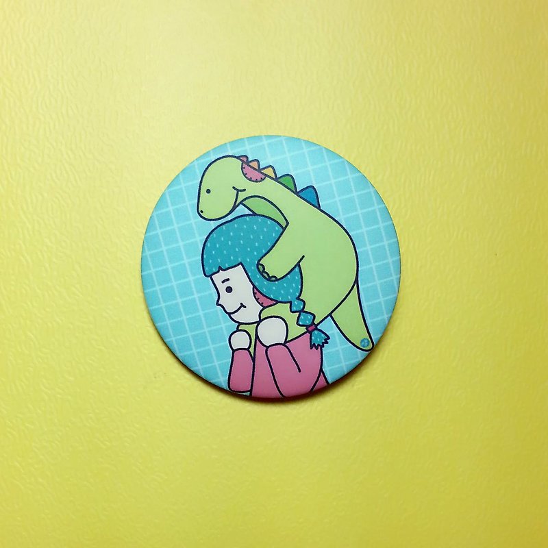 我的恐龙好朋友 / 徽章 - 徽章/别针 - 塑料 