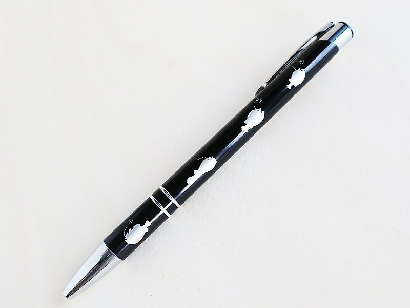 チョウチンアンコウだらけの ボールペン　ブラック - 其他书写用品 - 其他材质 黑色