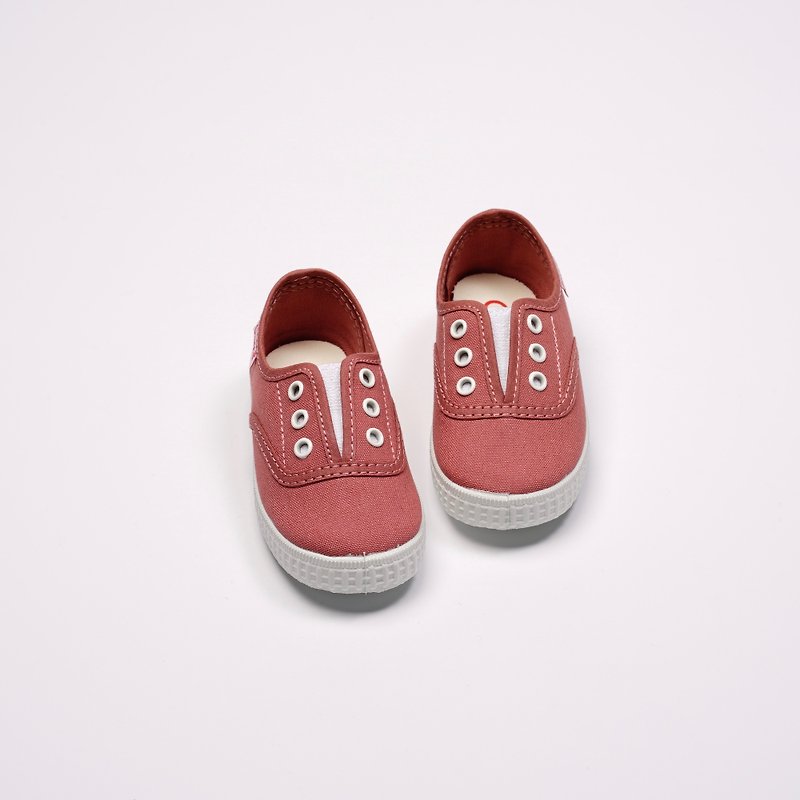 西班牙国民帆布鞋 CIENTA 55000 141 粉红色 经典布料 童鞋 - 童装鞋 - 棉．麻 红色