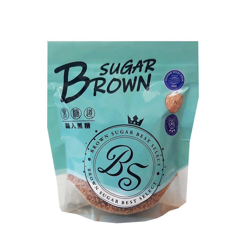 【台湾黑糖第一品牌】黑糖道─职人黑糖300g(6包) - 蜂蜜/黑糖 - 新鲜食材 蓝色