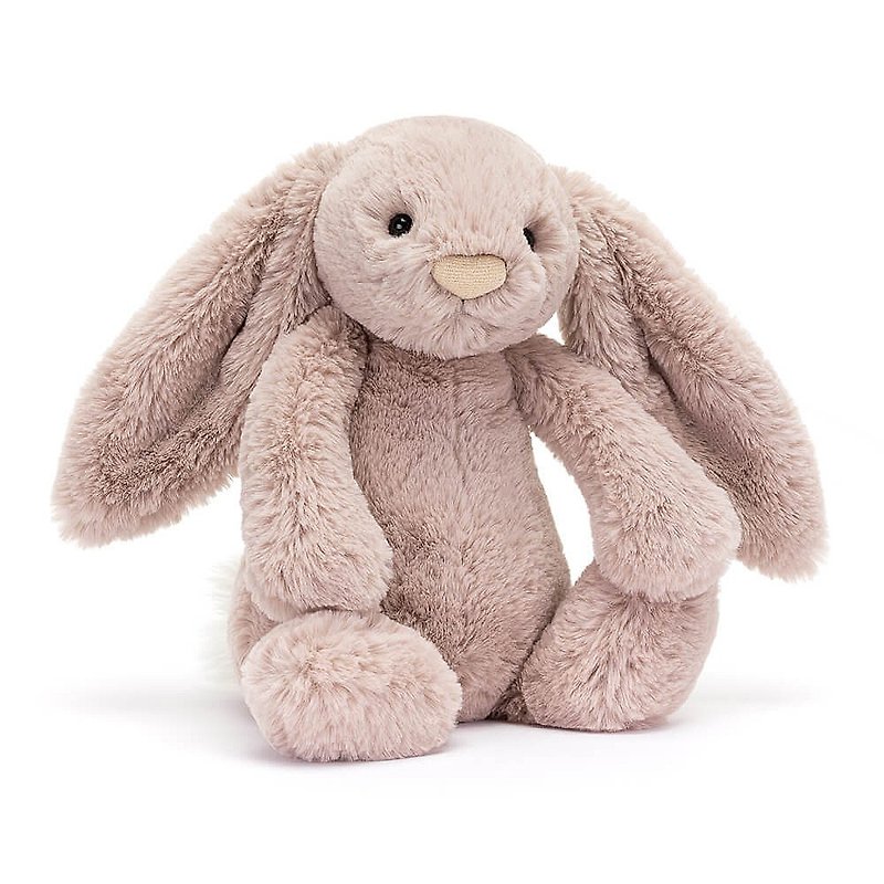 Bashful Luxe Bunny Rosa 奢华致臻安抚兔 干燥玫瑰粉 31cm - 玩偶/公仔 - 聚酯纤维 粉红色