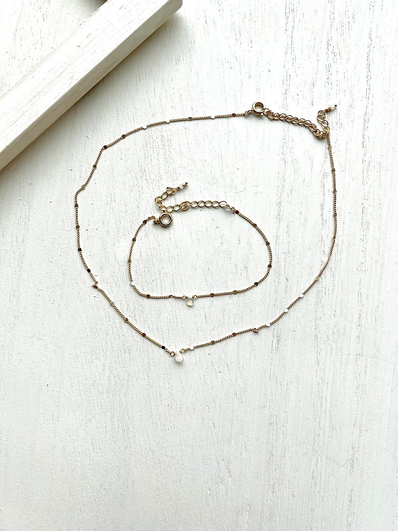 Ethiopian Opal Necklace , Bracelet - 项链 - 半宝石 多色