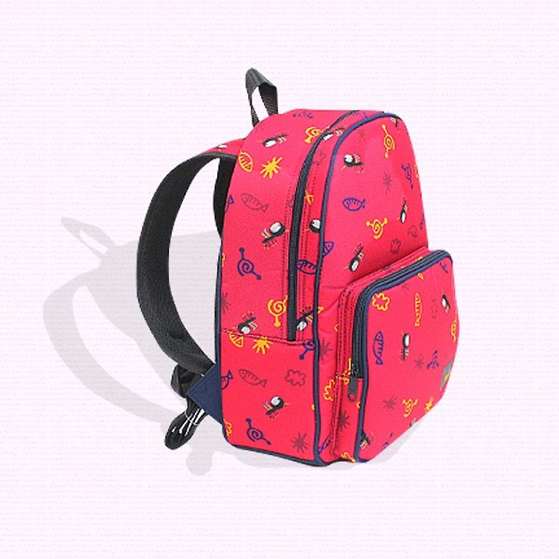 旅行包包空气后背包 – 桃色蚊子的声音秋冬新时尚 - 后背包/双肩包 - 其他材质 粉红色