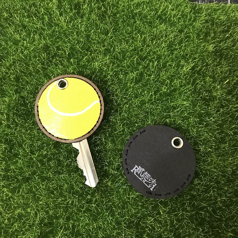 【戏鞋饰】网球钥匙套 - 钥匙链/钥匙包 - 防水材质 黄色