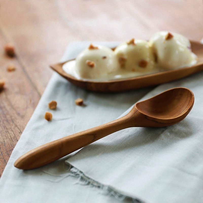 柚木冰淇淋勺 - 厨房用具 - 木头 咖啡色