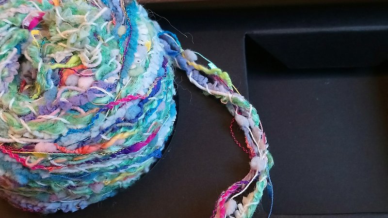 日本纱线 - 编织/刺绣/羊毛毡/裁缝 - 聚酯纤维 绿色