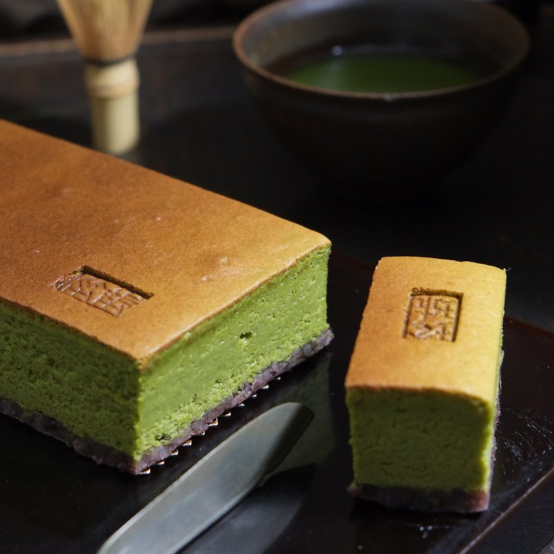 小豆抹茶蛋糕・21cmx9cm长条装 - 蛋糕/甜点 - 新鲜食材 绿色