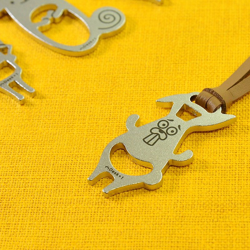 12生肖钥匙圈吊饰 兔   2023生肖 - 钥匙链/钥匙包 - 不锈钢 银色