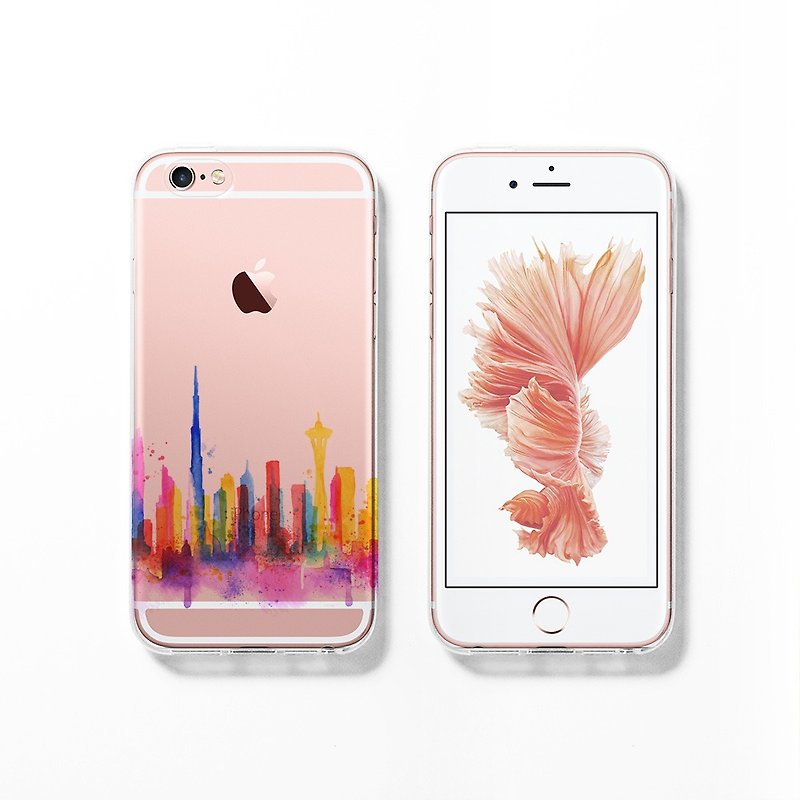 iPhone 7 手机壳, iPhone 7 Plus 透明手机套, Decouart 原创设计师品牌 C118 Dubai - 手机壳/手机套 - 塑料 多色