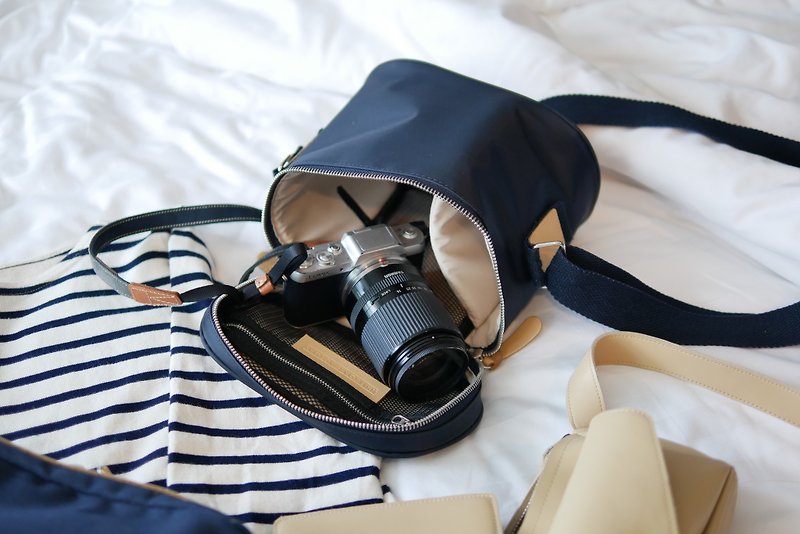 KIT相机包 - 深蓝色 - 相机包/相机袋 - 聚酯纤维 蓝色
