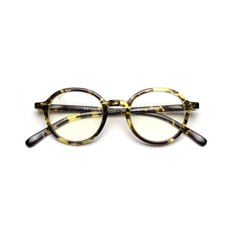 6y-12y蔡司镜片滤蓝光眼镜 Round computer glasses:yellow-t - 眼镜/眼镜框 - 塑料 黄色