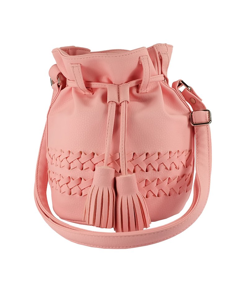 THE MINI OPIUM BAG  (Bucket  Bag) - 侧背包/斜挎包 - 其他材质 粉红色