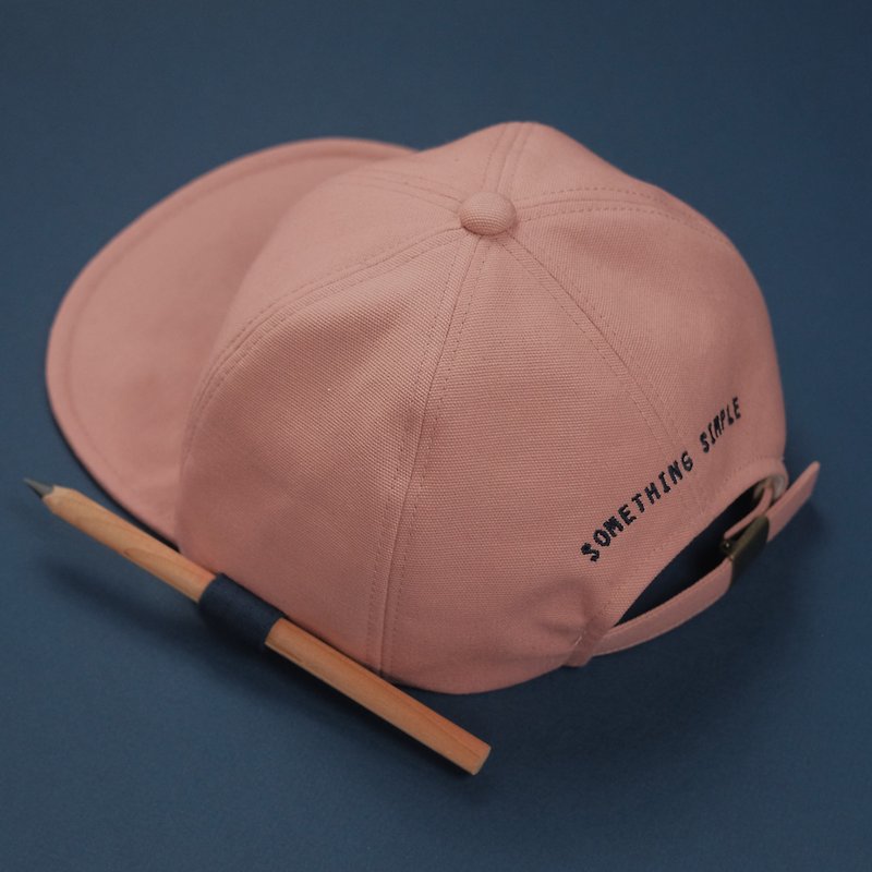 帆布棒球帽 _ LUCAS : 粉红色 - 帽子 - 棉．麻 粉红色