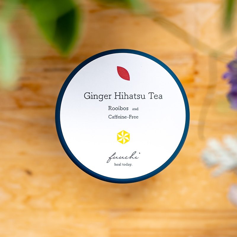 Ginger Hihatsu Tea - 茶 - 新鲜食材 蓝色