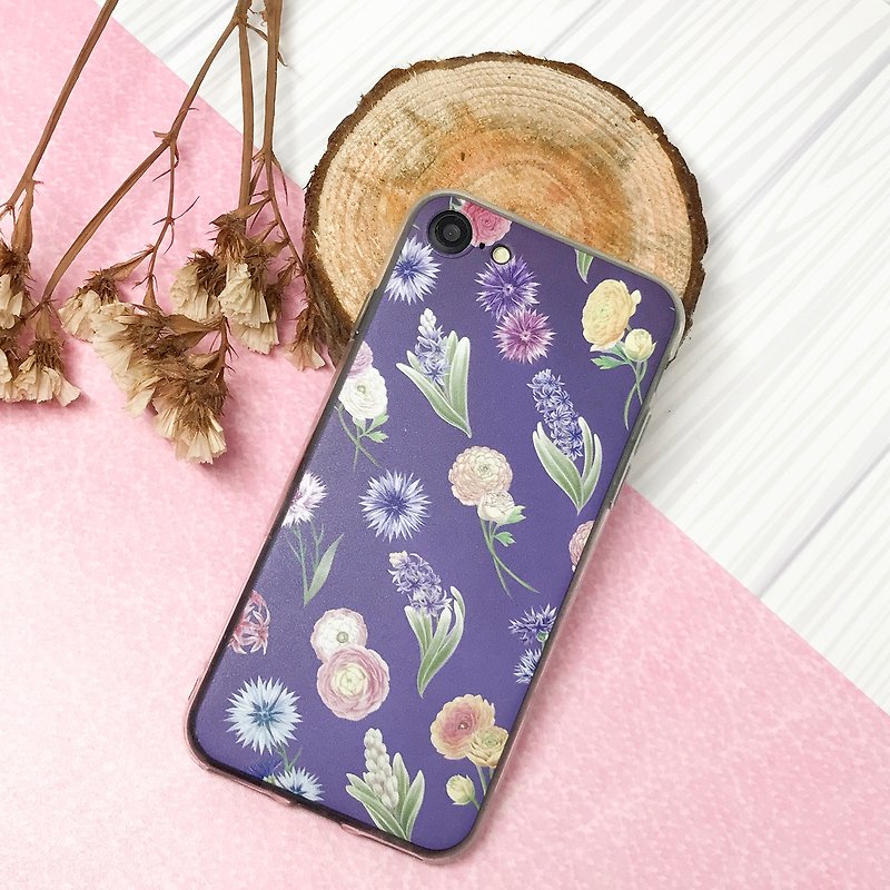 紫色调性-iPhone 7 原创手机壳/软壳/透明 - 手机壳/手机套 - 硅胶 紫色