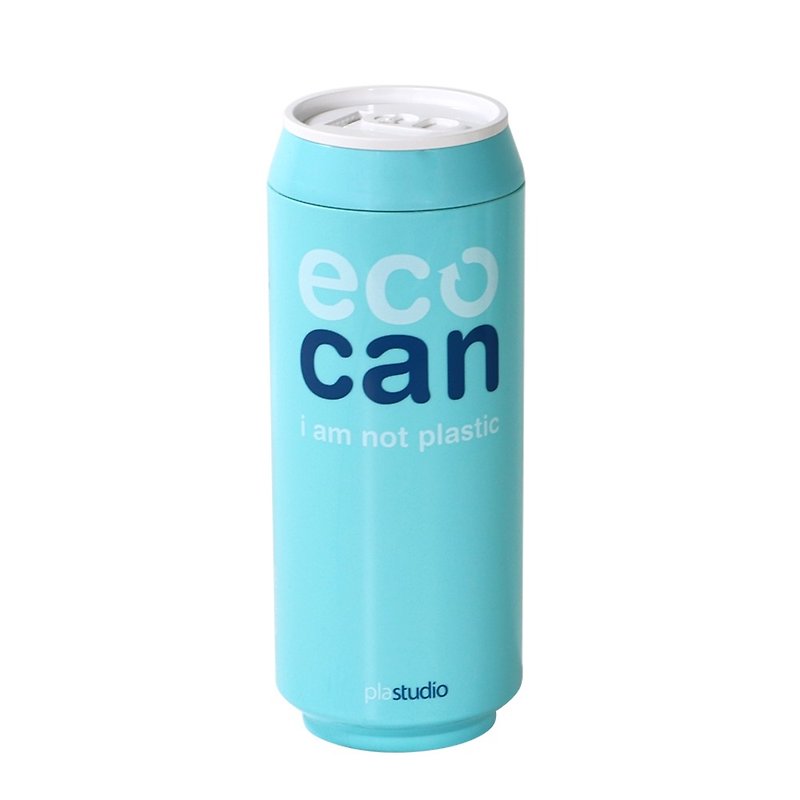 PLAStudio-创意设计-玉米环保杯-ECO CAN 天蓝色-420ml - 咖啡杯/马克杯 - 环保材料 蓝色