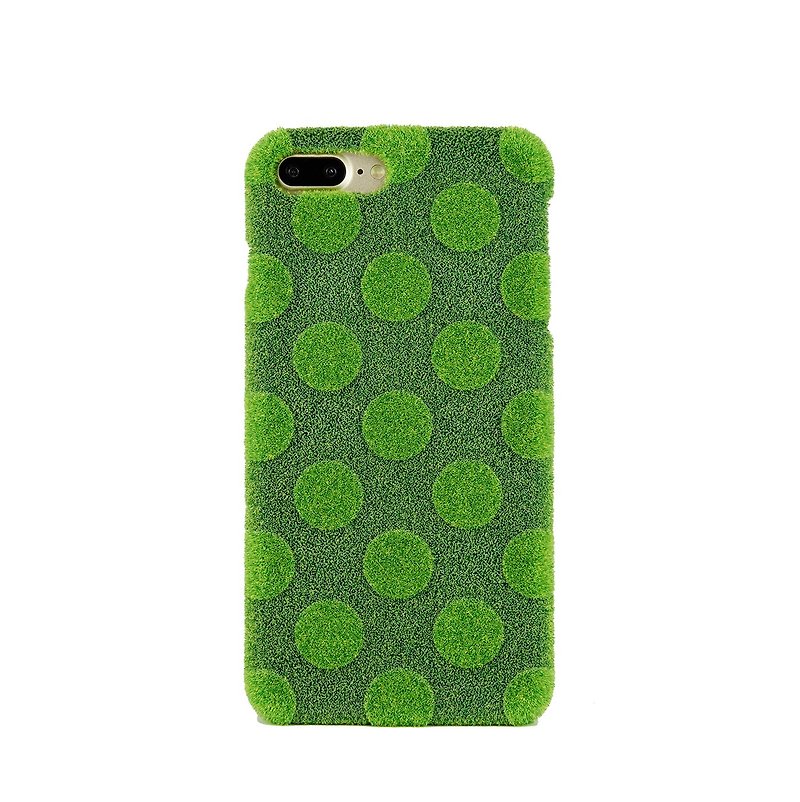 [iPhone 7 Plus Case] ShibaCAL ドット スマホケース - 手机壳/手机套 - 其他材质 绿色
