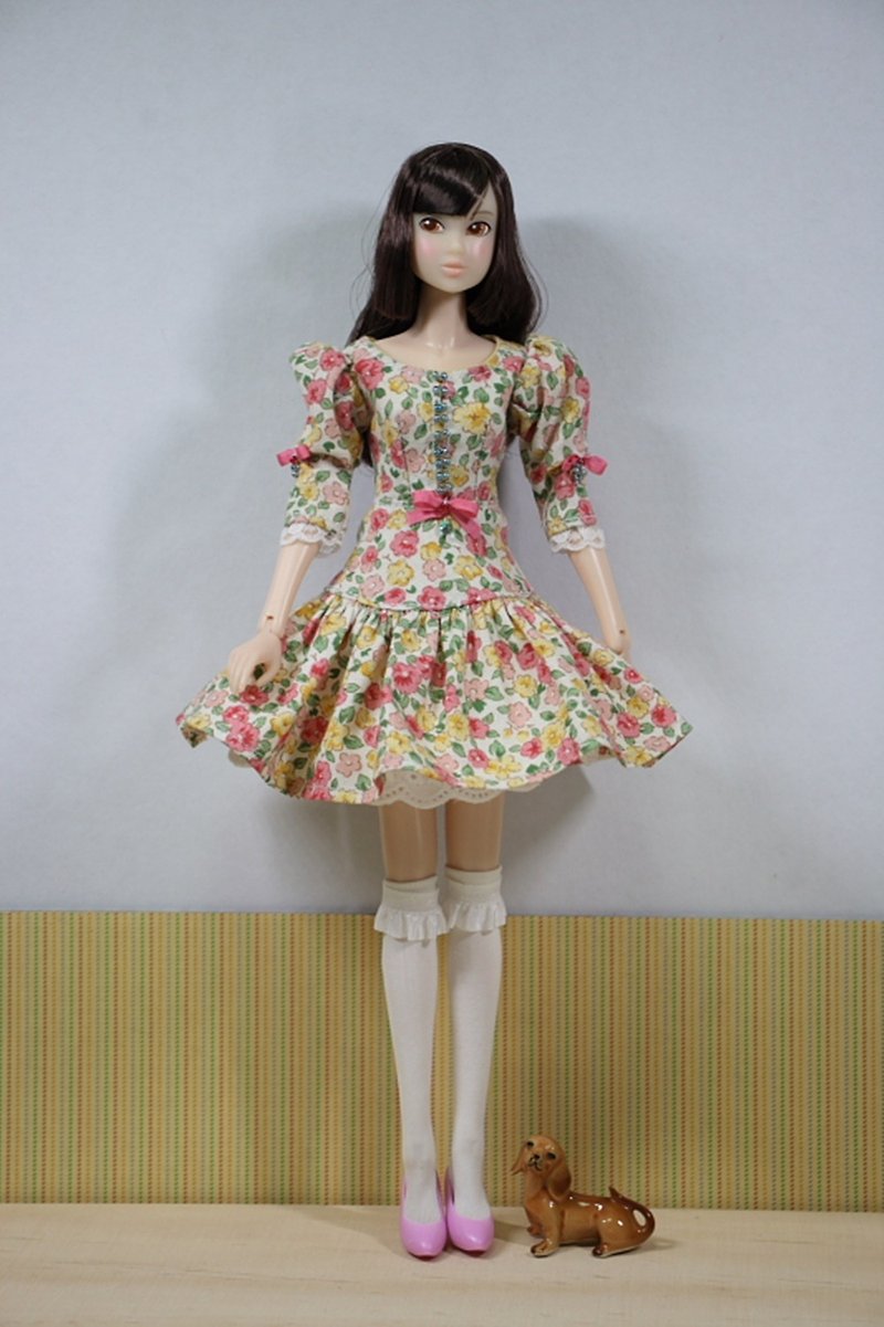 为Momoko娃娃准备的优雅迷你礼服 - 其他 - 棉．麻 多色