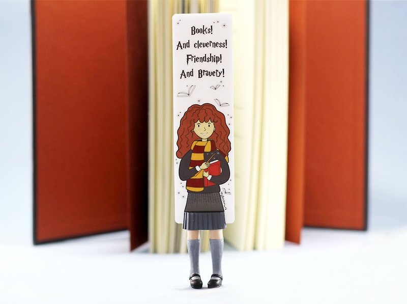 Hermione bookmark - 书签 - 塑料 多色