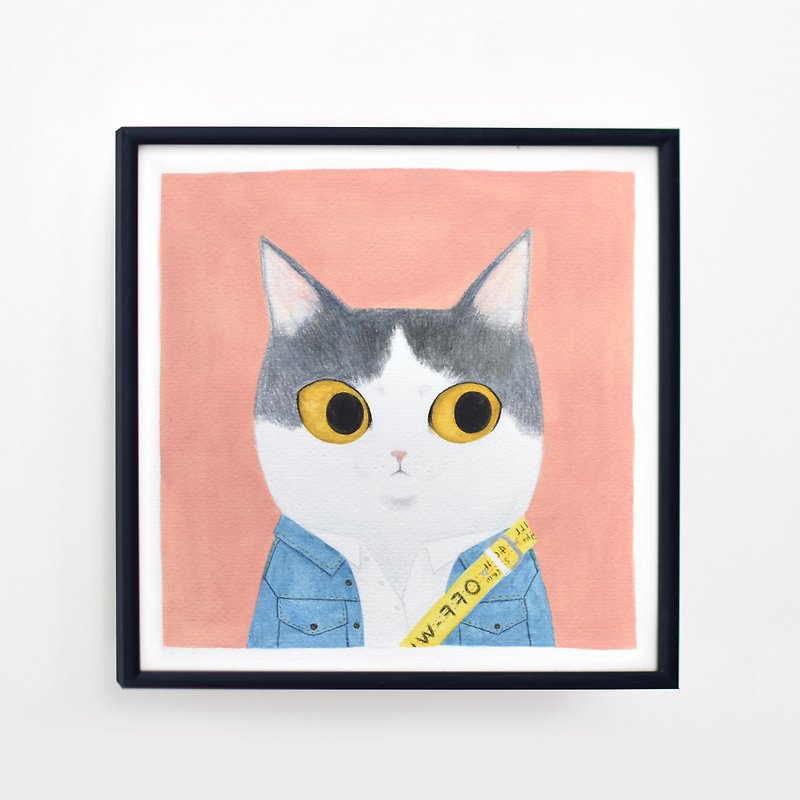 画你的小妖怪 定制猫画像 - 订制画像 - 纸 多色