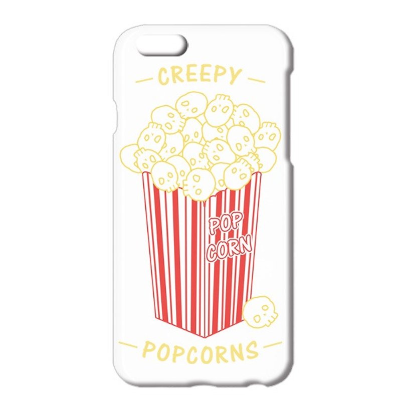 [iPhoneケース] Creepy Popcorns - 手机壳/手机套 - 塑料 白色