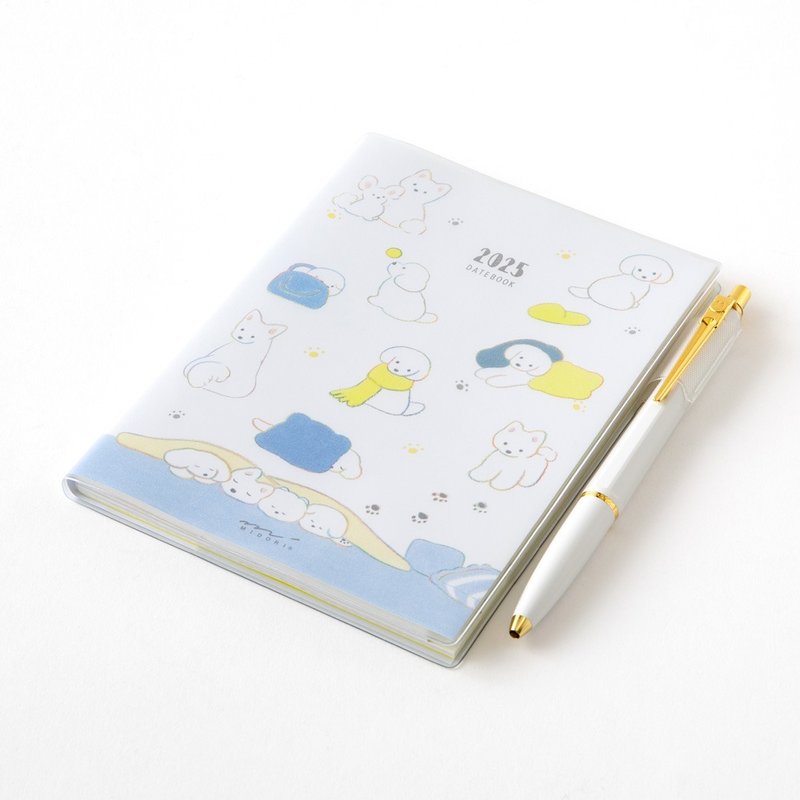 MIDORI Pocket Diary 2025手帐(月双周)A6 两款可选 - 笔记本/手帐 - 纸 